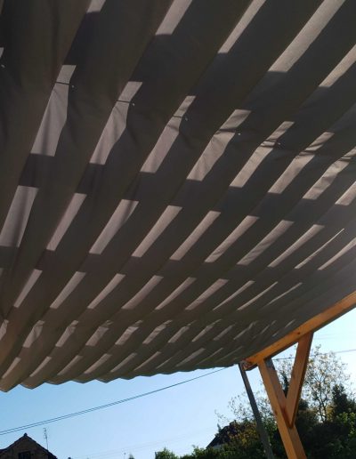 Rozwijane żagle słoneczne przeciwsłoneczne